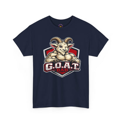 G.O.A.T. Dad T-Shirt — Funny Father’s Day Tee with Goat Mascot