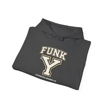FunkY | Unisex Hoodie - Comfortable Casual Wear for Everyday Style, Gift for Friends, Streetwear, Music Lovers, Trendy Apparel