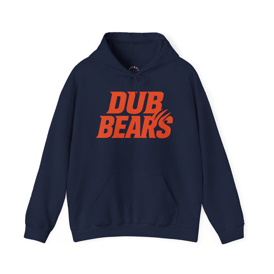 DUB BEARS Hoodie | Cozy Unisex Hoodie, Perfect for Game Day, Casual Wear, Gifts for Sports Fans