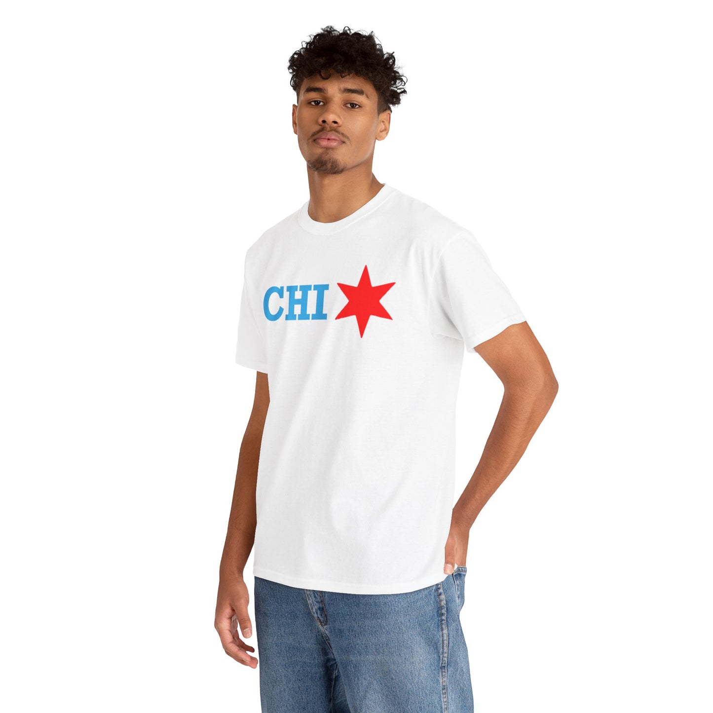 CHI Star T‑Shirt — Minimal City Pride Tee