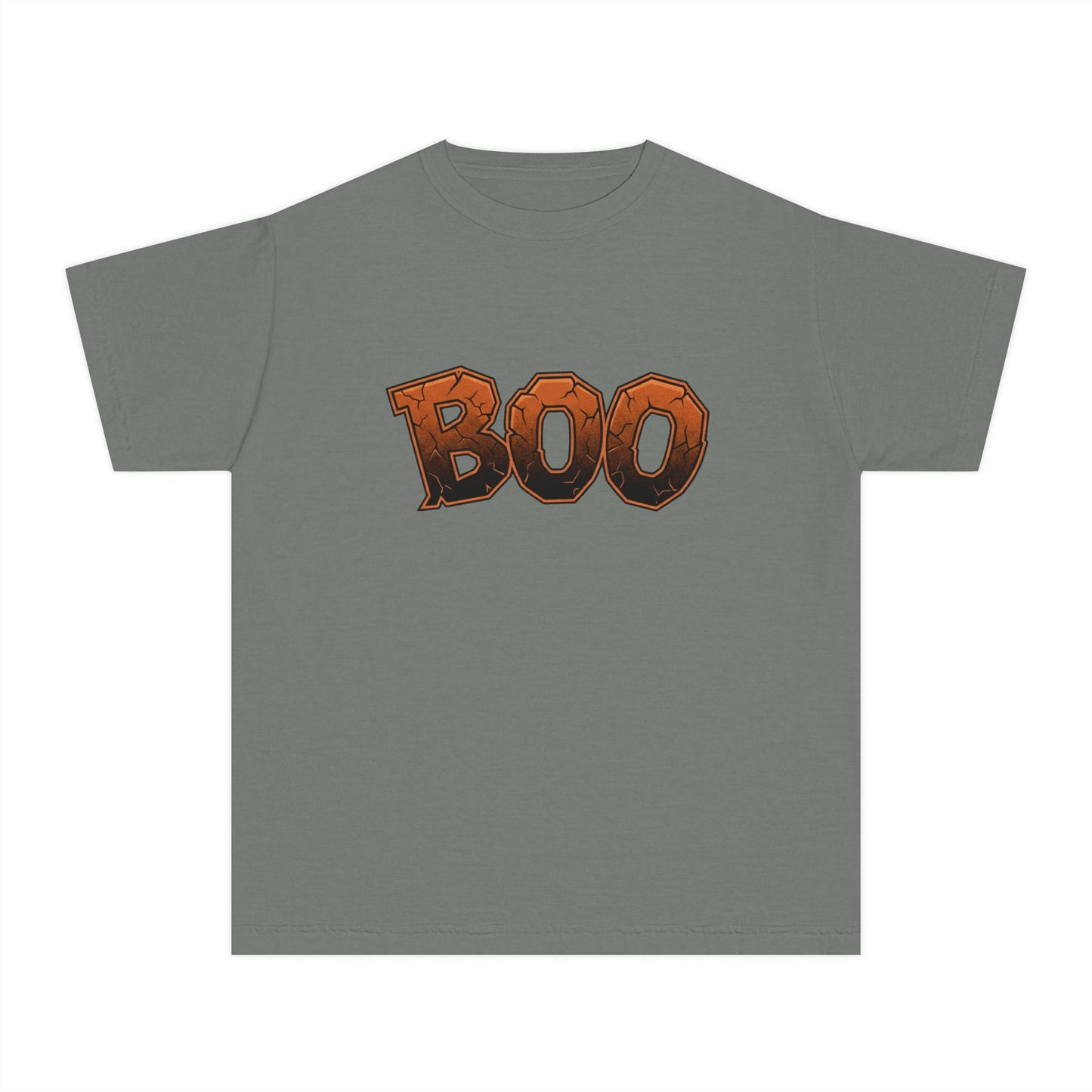 Spooky Kids Halloween T-Shirt, Youth Trick or Treat Tee, Fun Fall Graphic Shirt, Ghost Bat Cat Clothing, Toddler Gift for Boys Girls