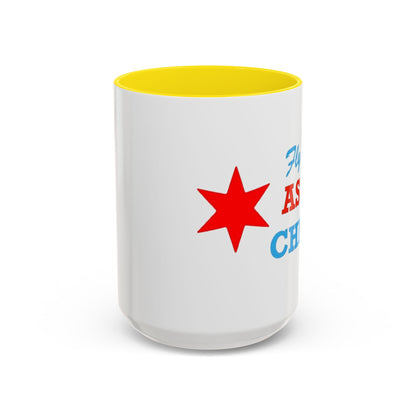 Fly As Chi Coffee Mug with Bold Typography, Perfect for Chicago Lovers, Unique Gift, Travel Mug, Fun Office Décor, Everyday Use