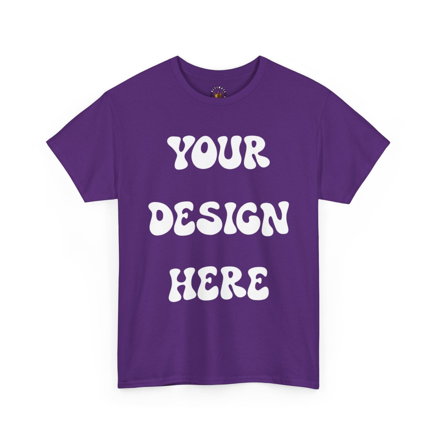 CUSTOMIZABLE COLORS T‑Shirt — Plain Cotton Tee Shirt