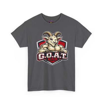 G.O.A.T. Dad T-Shirt — Funny Father’s Day Tee with Goat Mascot