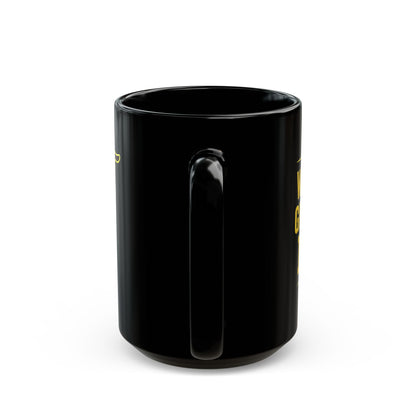 GOAT Dad Black Mug — World's Best Dad Coffee Cup (11oz/15oz)