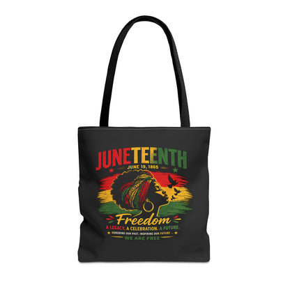 Juneteenth Freedom Tote Bag – Black History Celebration Grocery & Everyday Carry