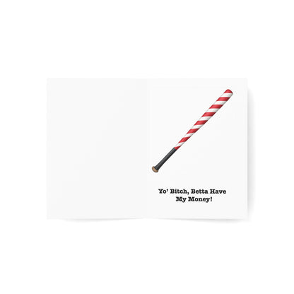 Dear Santa Vintage Portrait Greeting Card | Christmas Holiday Card