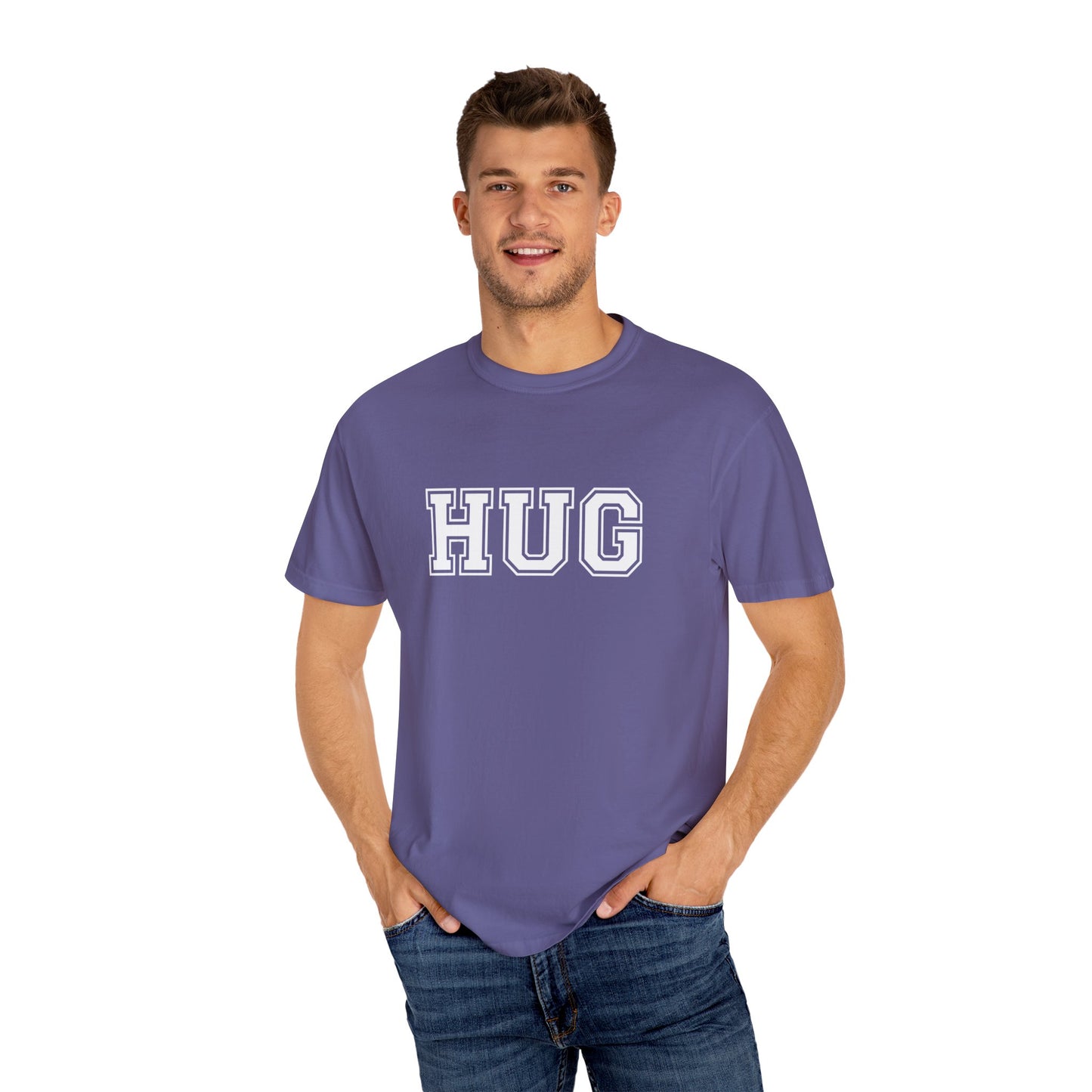 Hug T-Shirt, Unisex Tee, Casual Wear, Gift for Friends, Cozy Apparel, Birthday Surprise, Relaxed Fit Tee