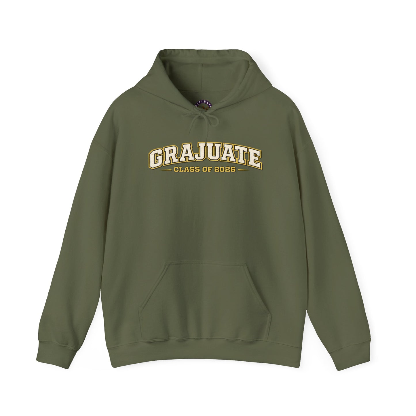 GRAJUATE HOODIE  | Unisex College Hoodie, Cozy Graduate Sweatshirt, Perfect Gift for Graduates, Funny Graduation apparel
