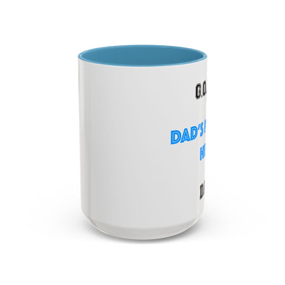 G.O.A.T. Dad Coffee Mug - Personalized Gift for Father's Day, Birthday, Coffee Lovers, Funny Dad Mug, Custom Photo Mug