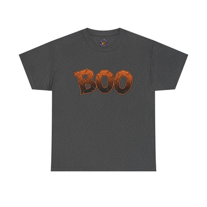 Halloween BOO Ghost Shirt | Spooky Season T-Shirt | Cute Fall Tee | Unisex Heavy Cotton Apparel | October Gift for Him Her