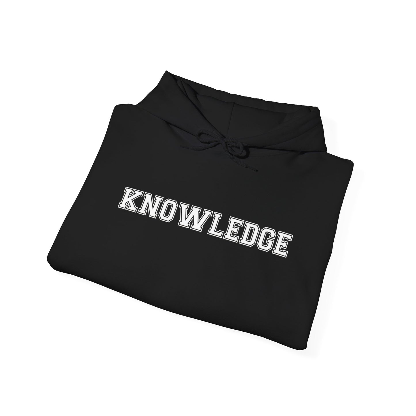 KNOWLEDGE Hoodie - Ideal for Gifts, Casual Wear, or Lounging at Home, Perfect for Fall/Winter, Customizable Style