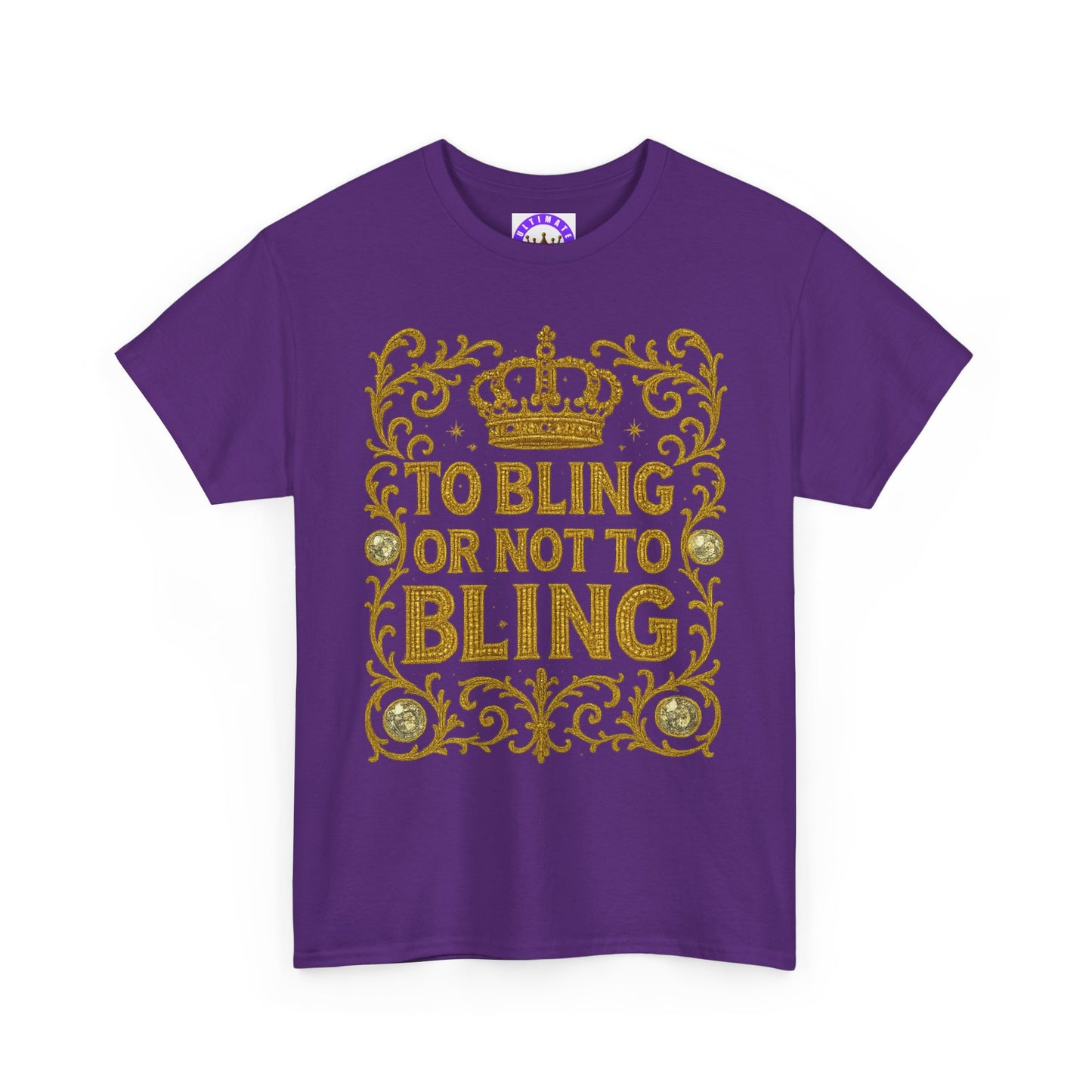 Bling Statement Tee - Perfect for Parties, Gifts, or Casual Wear, Funny Cotton T-Shirt, Holiday Gift, Unisex Style
