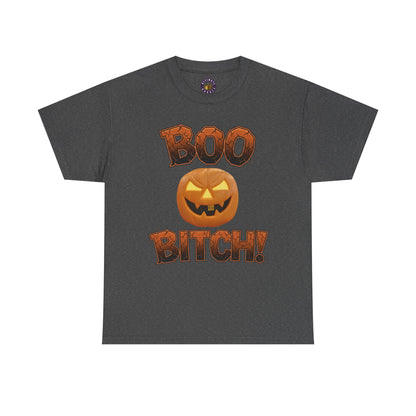 Halloween Tshirt Funny Spooky Pumpkin Face | Tee Shirt Adult Apparel Costume Alternative Jack Lantern Graphic Design Cotton Fabric Boo Text