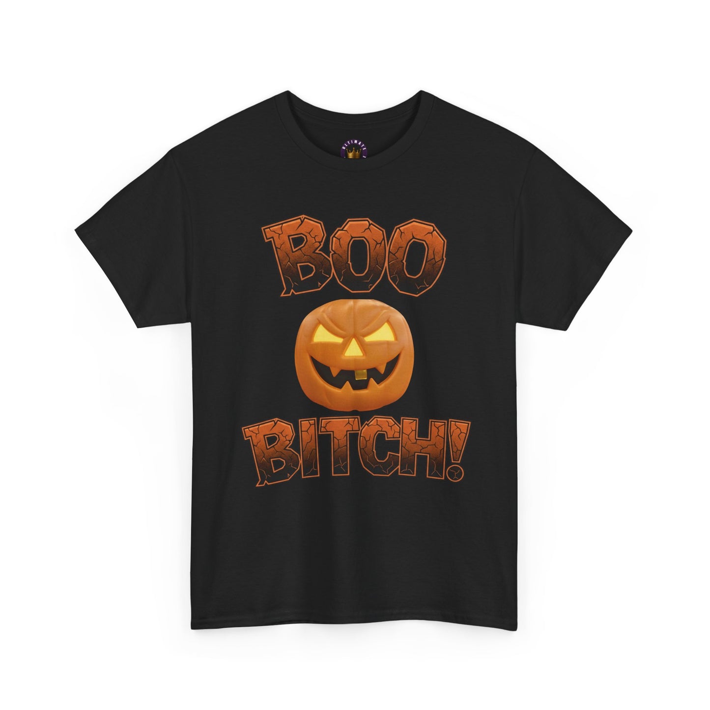 Halloween Tshirt Funny Spooky Pumpkin Face | Tee Shirt Adult Apparel Costume Alternative Jack Lantern Graphic Design Cotton Fabric Boo Text
