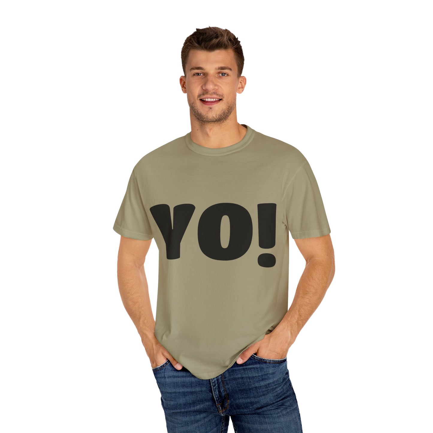 Cool T-Shirt (YO!), Casual Tee, Streetwear Shirt, Gift for Friends, Fun Quotes Tee